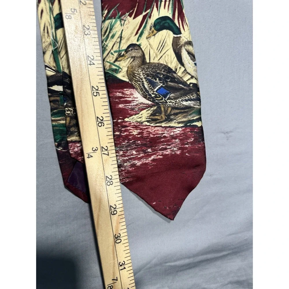 VTG‎ Ducks Unlimited Duck Themed Novelty Necktie